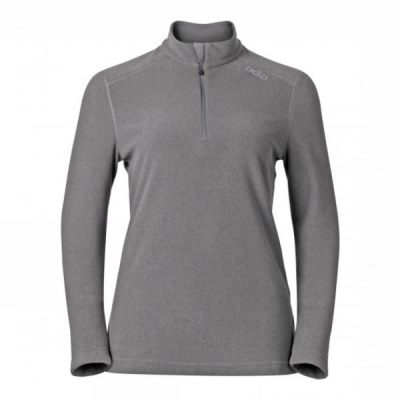 Fleece Odlo Le Tour Pullover Half Zip Mujer - Gris - Chile ANR832549